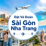 Đặt vé đoàn Sài Gòn Nha Trang giá rẻ, giữ chỗ lâu